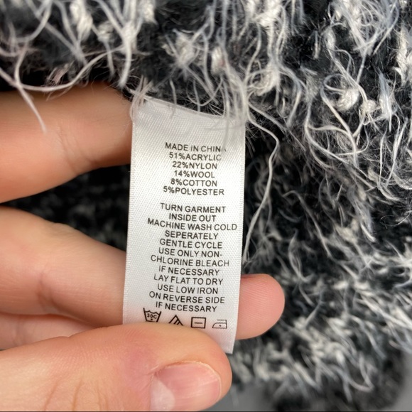 1. State Fuzzy Eyelash Pullover Sweater - Picture 6 of 7